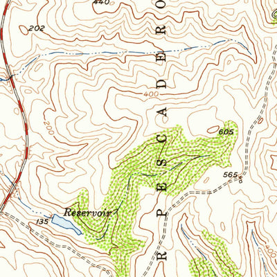 United States Geological Survey San Gregorio, CA (1955, 24000-Scale) digital map