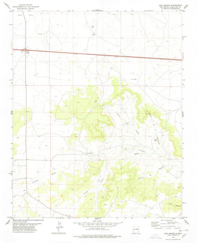 United States Geological Survey San Ignacio, NM (1978, 24000-Scale) digital map