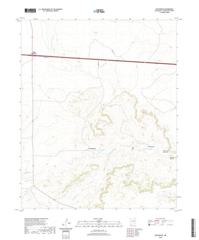 United States Geological Survey San Ignacio, NM (2020, 24000-Scale) digital map