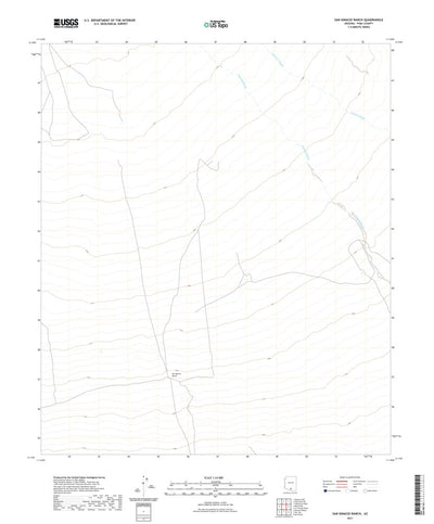 United States Geological Survey San Ignacio Ranch, AZ (2021, 24000-Scale) digital map