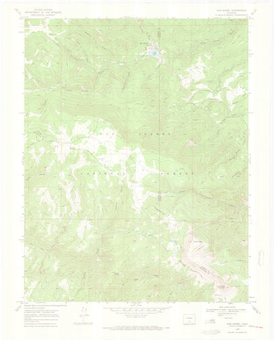 United States Geological Survey San Isabel, CO (1969, 24000-Scale) digital map
