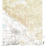 United States Geological Survey San Jacinto, CA (1996, 24000-Scale) digital map