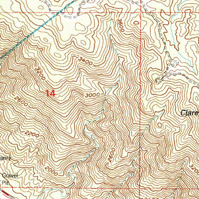United States Geological Survey San Jacinto, CA (1996, 24000-Scale) digital map