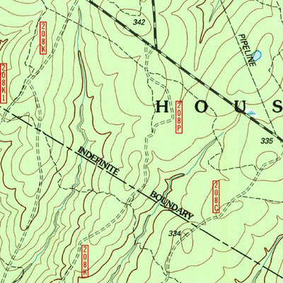 United States Geological Survey San Jacinto, TX (1997, 24000-Scale) digital map