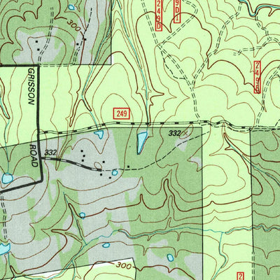 United States Geological Survey San Jacinto, TX (1997, 24000-Scale) digital map