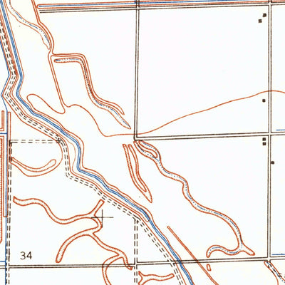 United States Geological Survey San Joaquin, CA (1947, 24000-Scale) digital map