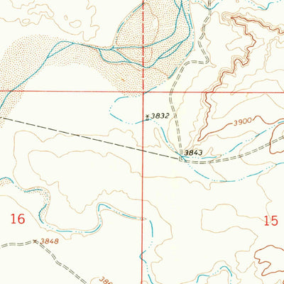 United States Geological Survey San Jon NW, NM (1968, 24000-Scale) digital map