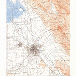United States Geological Survey San Jose, CA (1889, 62500-Scale) digital map