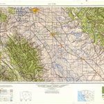 United States Geological Survey San Jose, CA (1947, 250000-Scale) digital map