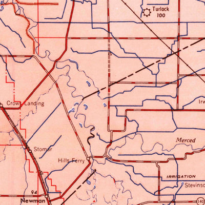 United States Geological Survey San Jose, CA (1956, 250000-Scale) digital map