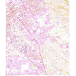 United States Geological Survey San Jose East, CA (1961, 24000-Scale) digital map