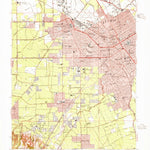 United States Geological Survey San Jose West, CA (1953, 24000-Scale) digital map