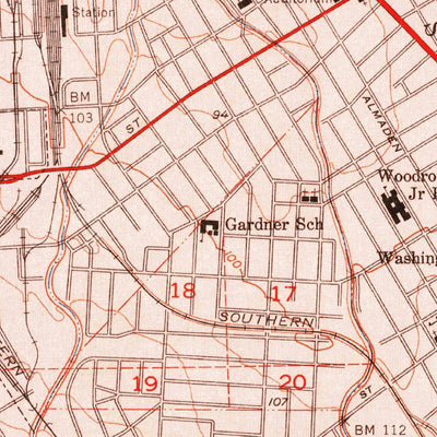 United States Geological Survey San Jose West, CA (1953, 24000-Scale) digital map