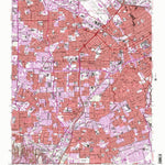 United States Geological Survey San Jose West, CA (1961, 24000-Scale) digital map