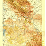 United States Geological Survey San Juan Bautista, CA (1917, 62500-Scale) digital map