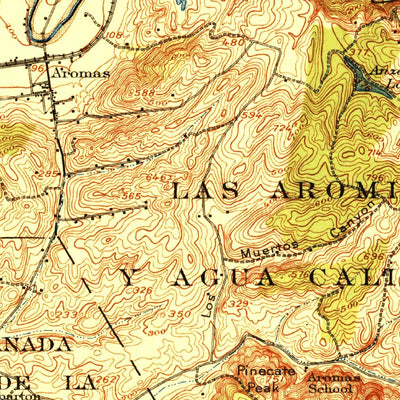 United States Geological Survey San Juan Bautista, CA (1917, 62500-Scale) digital map