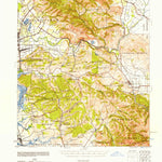 United States Geological Survey San Juan Bautista, CA (1939, 62500-Scale) digital map