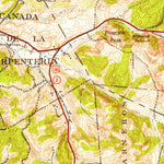 United States Geological Survey San Juan Bautista, CA (1939, 62500-Scale) digital map