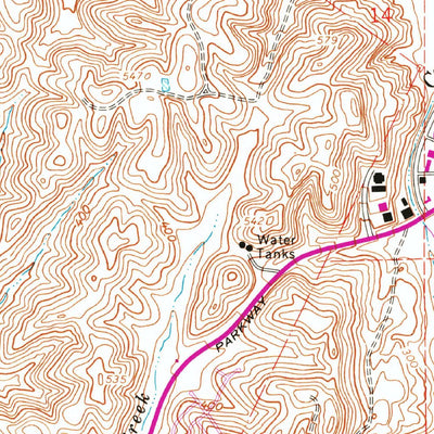 United States Geological Survey San Juan Capistrano, CA (1968, 24000-Scale) digital map