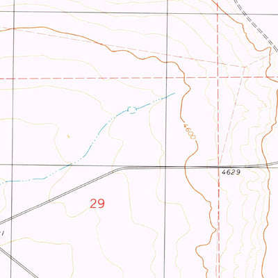 United States Geological Survey San Juan Mesa East, NM (1979, 24000-Scale) digital map
