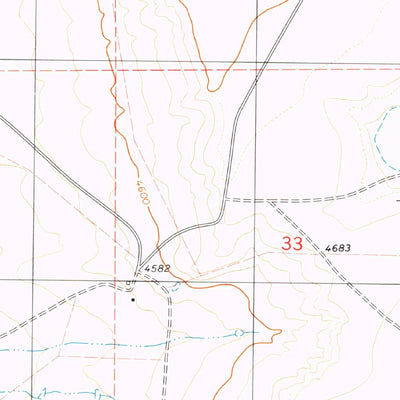 United States Geological Survey San Juan Mesa East, NM (1979, 24000-Scale) digital map