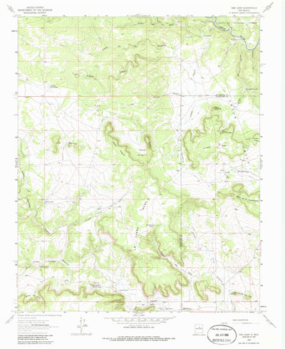 United States Geological Survey San Juan, NM (1963, 24000-Scale) digital map