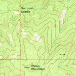 United States Geological Survey San Juan Peak, NM (1964, 24000-Scale) digital map