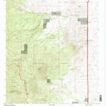 United States Geological Survey San Juan Peak, NM (1995, 24000-Scale) digital map