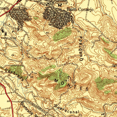 United States Geological Survey San Juan, PR (1941, 30000-Scale) digital map