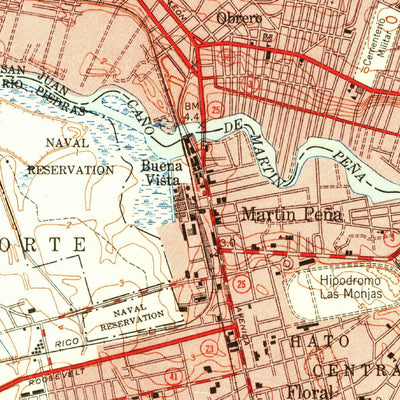 United States Geological Survey San Juan, PR (1949, 30000-Scale) digital map