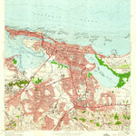 United States Geological Survey San Juan, PR (1957, 20000-Scale) digital map