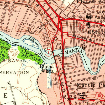 United States Geological Survey San Juan, PR (1957, 20000-Scale) digital map