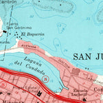 United States Geological Survey San Juan, PR (1963, 20000-Scale) digital map