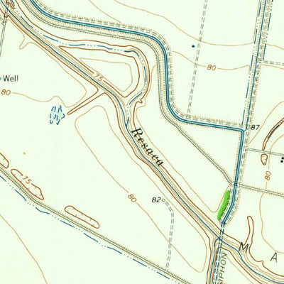 United States Geological Survey San Juan SE, TX (1962, 24000-Scale) digital map