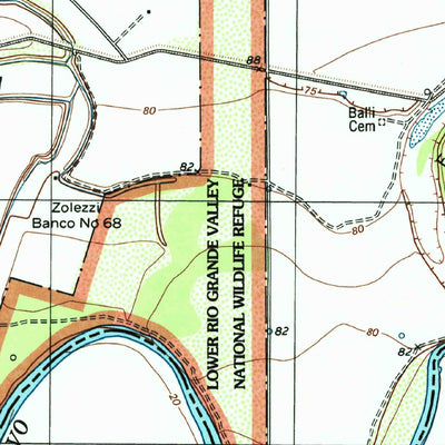 United States Geological Survey San Juan SE, TX (2002, 24000-Scale) digital map