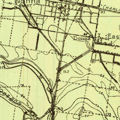 United States Geological Survey San Juan, TX (1914, 48000-Scale) digital map