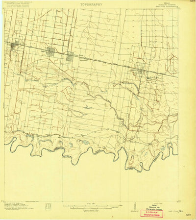 United States Geological Survey San Juan, TX (1914, 62500-Scale) digital map