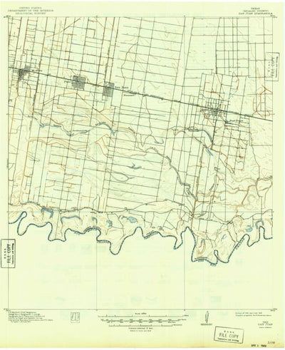 United States Geological Survey San Juan, TX (1916, 62500-Scale) digital map