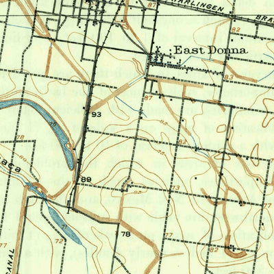 United States Geological Survey San Juan, TX (1916, 62500-Scale) digital map