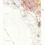 United States Geological Survey San Leandro, CA (1947, 24000-Scale) digital map