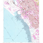 United States Geological Survey San Leandro, CA (1959, 24000-Scale) digital map