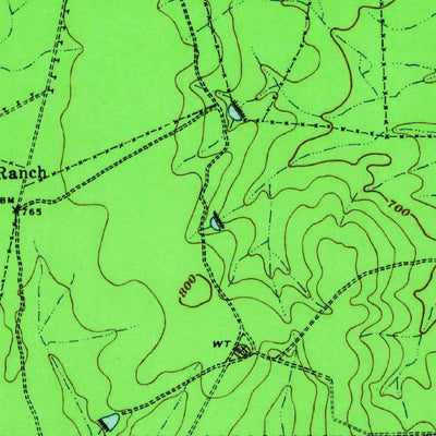 United States Geological Survey San Lorenzo Creek, TX (1940, 62500-Scale) digital map