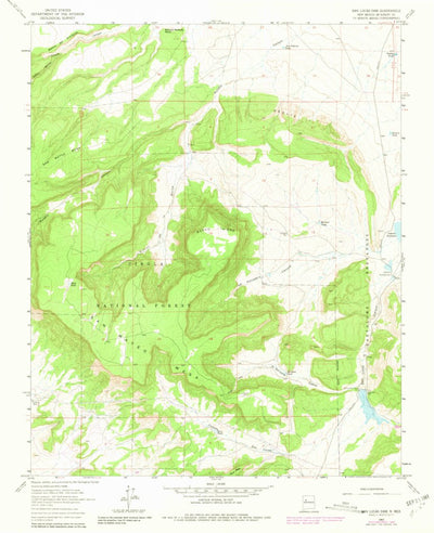 United States Geological Survey San Lucas Dam, NM (1963, 24000-Scale) digital map