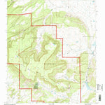 United States Geological Survey San Lucas Dam, NM (1995, 24000-Scale) digital map