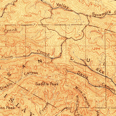 United States Geological Survey San Luis, CA (1900, 125000-Scale) digital map
