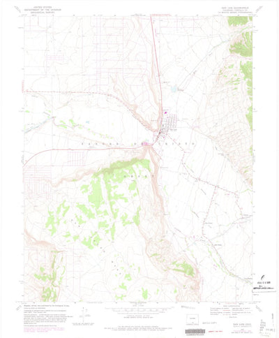 United States Geological Survey San Luis, CO (1967, 24000-Scale) digital map