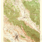United States Geological Survey San Luis Obispo, CA (1942, 62500-Scale) digital map