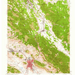 United States Geological Survey San Luis Obispo, CA (1952, 62500-Scale) digital map