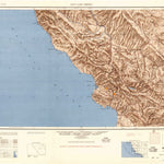 United States Geological Survey San Luis Obispo, CA (1957, 250000-Scale) digital map