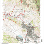 United States Geological Survey San Luis Obispo, CA (1995, 24000-Scale) digital map